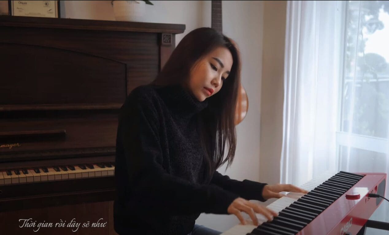 Chiếc Lá Mùa Đông - Mây Piano cover